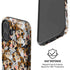 Looney Tunes Taz Super Sized Pattern iPhone 16 Plus Magsafe Impact Case
