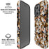 Looney Tunes Taz Super Sized Pattern iPhone 16 Pro Magsafe Impact Case