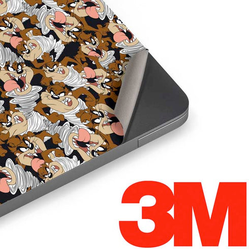 Looney Tunes Taz Super Sized Pattern Apple MacBook Air Skin