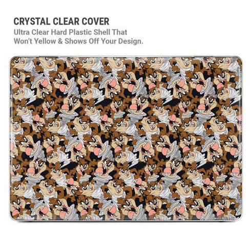 Looney Tunes Taz Super Sized Pattern MacBook Cases