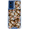 Looney Tunes Taz Super Sized Pattern Moto G 5G (2024) Clear Case