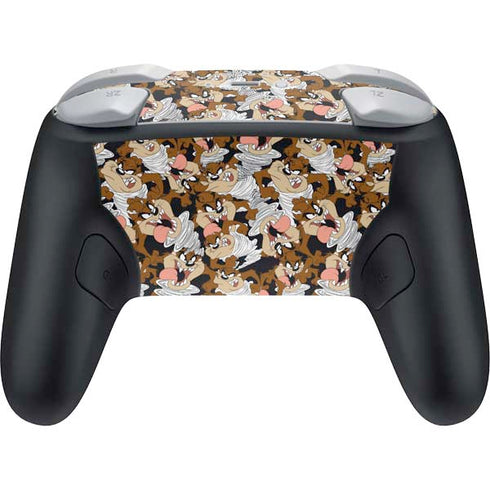 Looney Tunes Taz Super Sized Pattern Nintendo Switch 2 (2025) Pro Controller Skin