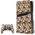 Looney Tunes Taz Super Sized Pattern PS5 Pro Disk Bundle Skin