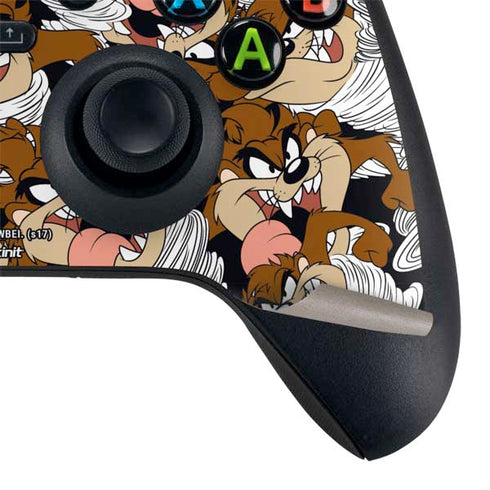 Looney Tunes Taz Super Sized Pattern XBox Series X Digital Edition Bundle Skin