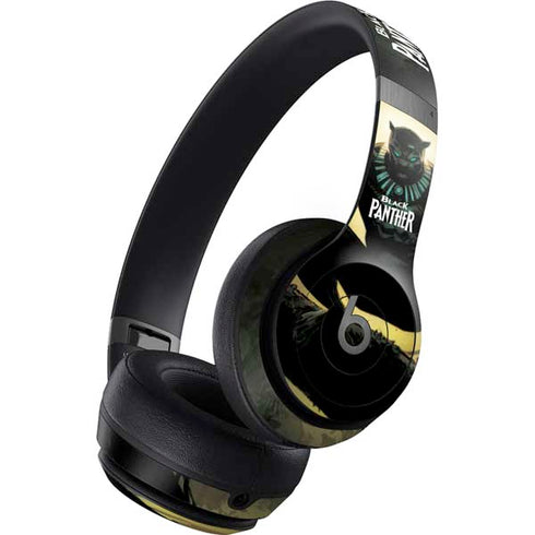 Marvel Black Panther TChalla King of Wakanda Beats Solo 4 Wireless Headphones Skin