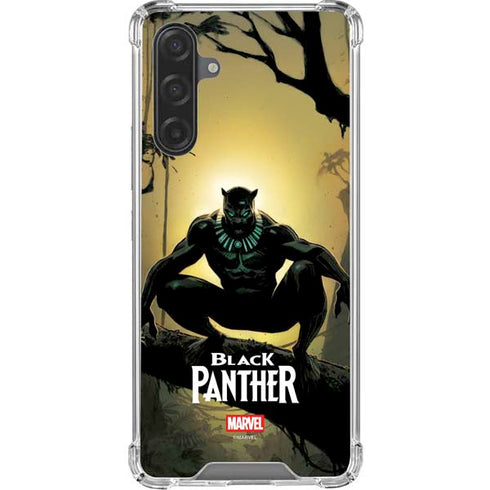 Marvel Black Panther TChalla King of Wakanda Galaxy A17 Clear Case