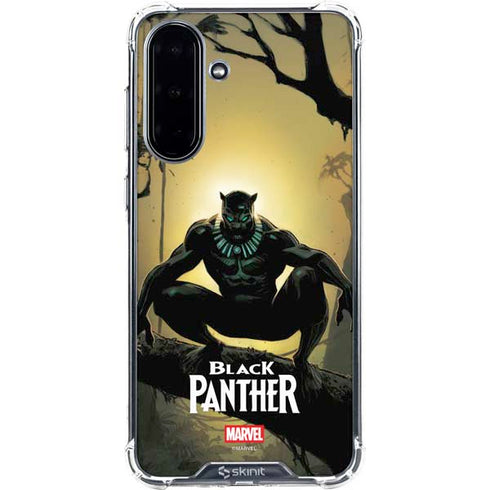 Marvel Black Panther TChalla King of Wakanda Galaxy A36 5G Clear Case