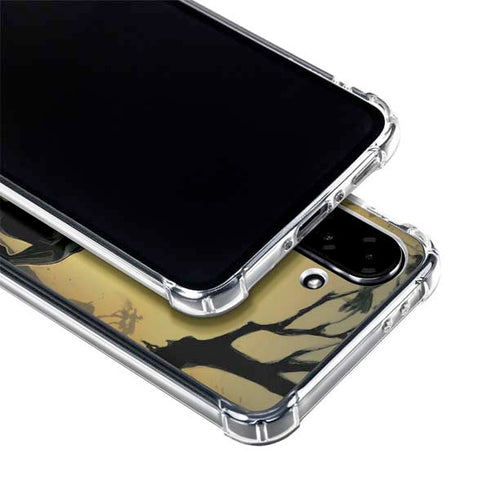 Marvel Black Panther TChalla King of Wakanda Galaxy A36 5G Clear Case