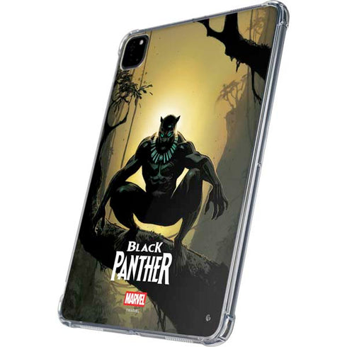Marvel Black Panther TChalla King of Wakanda iPad Pro 11in (2024) Clear Case