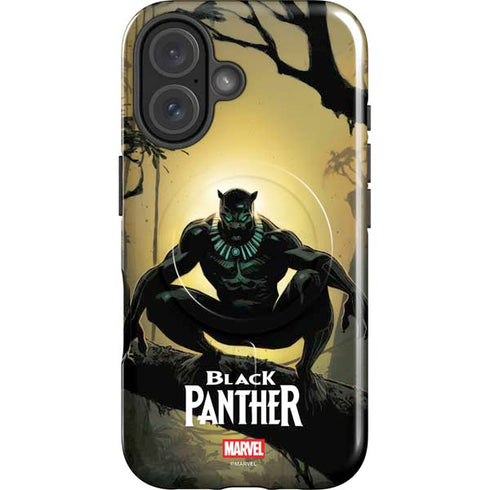 Marvel Black Panther TChalla King of Wakanda iPhone 16 Plus Magsafe Impact Case