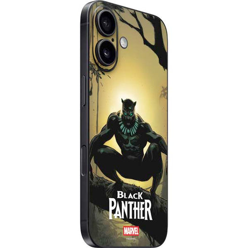 Marvel Black Panther TChalla King of Wakanda iPhone 16 Plus Skin