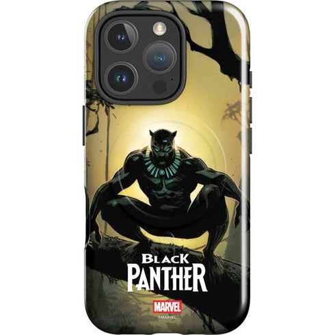 Marvel Black Panther TChalla King of Wakanda iPhone 16 Pro Magsafe Impact Case