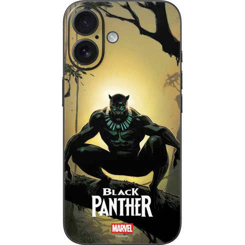 Marvel Black Panther TChalla King of Wakanda iPhone 16 Skin