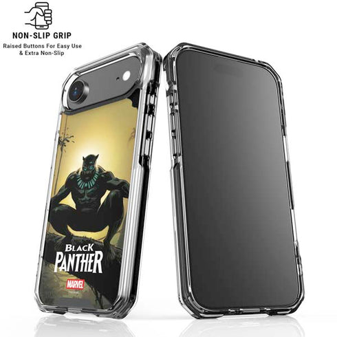 Marvel Black Panther TChalla King of Wakanda iPhone 17 Air Clear Case