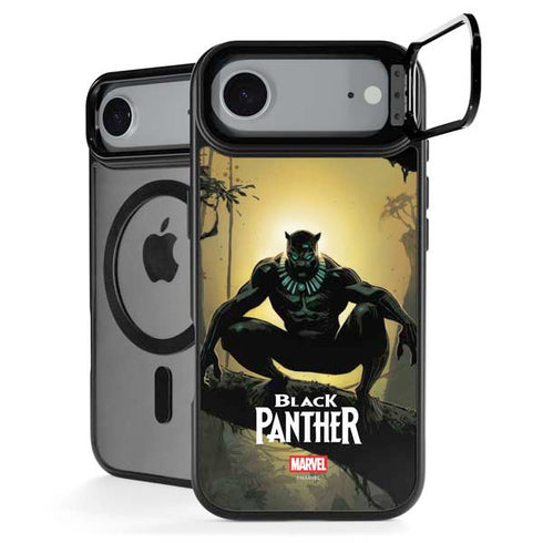 Marvel Black Panther TChalla King of Wakanda iPhone 17 Air Kickstand Case