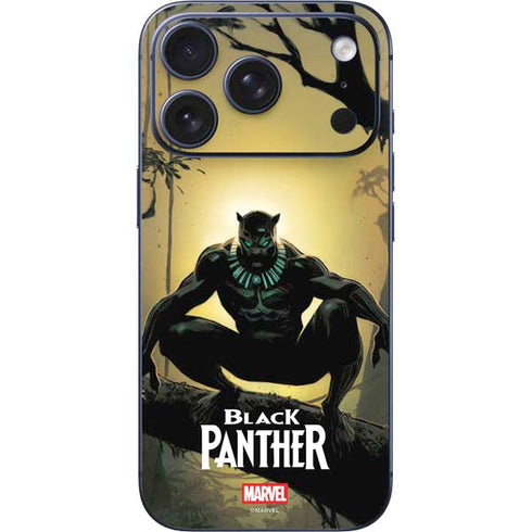 Marvel Black Panther TChalla King of Wakanda iPhone 17 Pro Skin