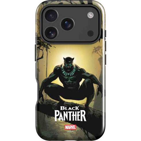 Marvel Black Panther TChalla King of Wakanda iPhone 18 Pro Impact Case
