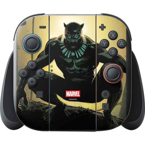 Marvel Black Panther TChalla King of Wakanda Nintendo Switch 2 (2025) with Joy-Con Skin