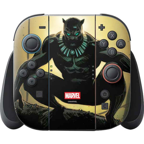 Marvel Black Panther TChalla King of Wakanda Nintendo Skins