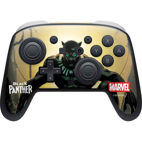 Marvel Black Panther TChalla King of Wakanda Nintendo Skins