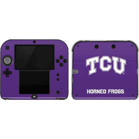 Texas Christian University TCU Horned Frogs Nintendo 2DS Skin