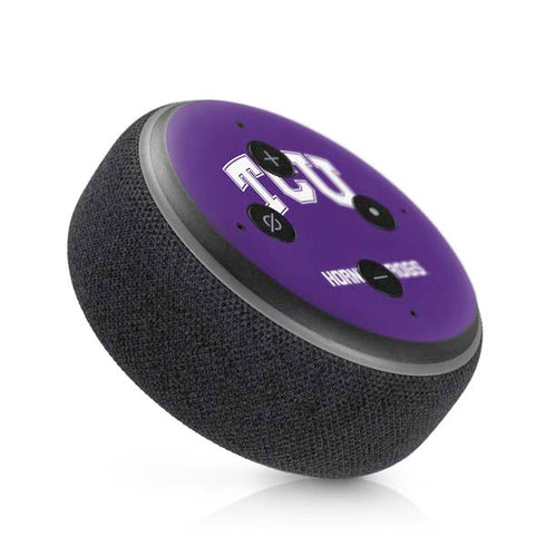 Texas Christian University TCU Horned Frogs Amazon Echo Dot Skin