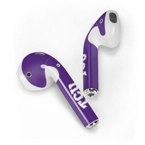 Texas Christian University TCU Horned Frogs Apple AirPods 2 Skin