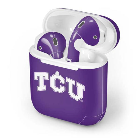 Texas Christian University TCU Horned Frogs Apple AirPods 2 Skin