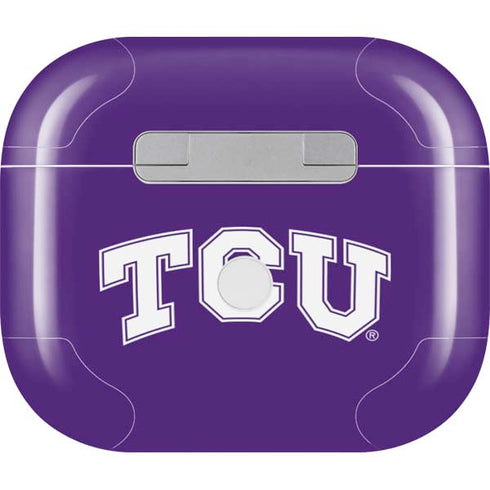 Texas Christian University TCU Horned Frogs Apple AirPods (3rd Gen 2021) Skin