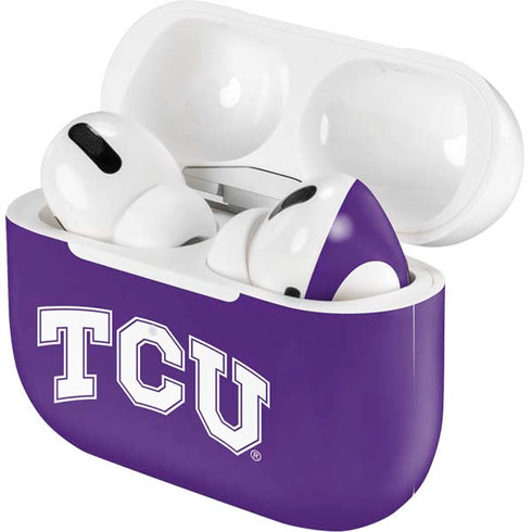 Texas Christian University TCU Horned Frogs Apple AirPods Pro Skin