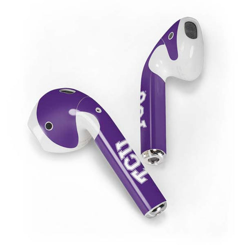 Texas Christian University TCU Horned Frogs Apple AirPods Skin