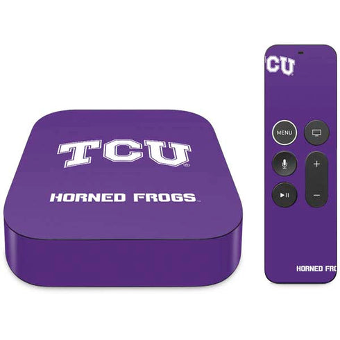 Texas Christian University TCU Horned Frogs Apple TV Skin