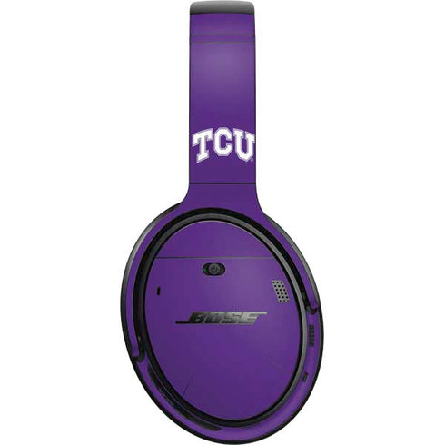 Texas Christian University TCU Horned Frogs Bose QuietComfort 35 II Headphones Skin