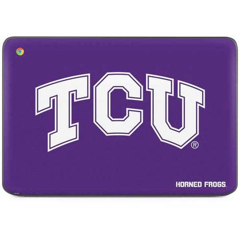 Texas Christian University TCU Horned Frogs HP Chromebook Skin