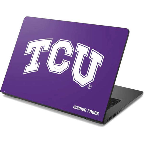 Texas Christian University TCU Horned Frogs Dell Chromebook Skin