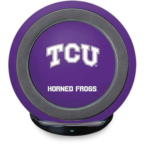 Texas Christian University TCU Horned Frogs Fast Charge Wireless Charging Stand Skin