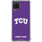 Texas Christian University TCU Horned Frogs Galaxy A12 Clear Case