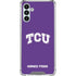 Texas Christian University TCU Horned Frogs Galaxy A13 5G Clear Case