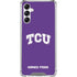 Texas Christian University TCU Horned Frogs Galaxy A14 5G Clear Case
