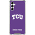 Texas Christian University TCU Horned Frogs Galaxy A15 5G Clear Case