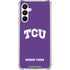 Texas Christian University TCU Horned Frogs Galaxy A16 5G Clear Case