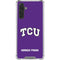 Texas Christian University TCU Horned Frogs Galaxy A17 Clear Case