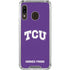Texas Christian University TCU Horned Frogs Galaxy A30 Clear Case