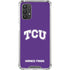 Texas Christian University TCU Horned Frogs Galaxy A32 5G Clear Case
