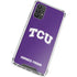 Texas Christian University TCU Horned Frogs Galaxy A32 5G Clear Case