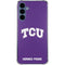 Texas Christian University TCU Horned Frogs Galaxy A35 5G Clear Case