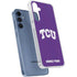 Texas Christian University TCU Horned Frogs Galaxy A35 5G Clear Case