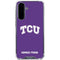 Texas Christian University TCU Horned Frogs Galaxy A36 5G Clear Case