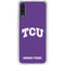Texas Christian University TCU Horned Frogs Galaxy A50 Clear Case