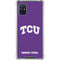 Texas Christian University TCU Horned Frogs Galaxy A51 5G Clear Case